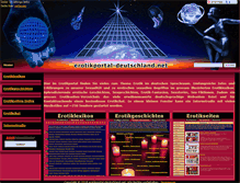 Tablet Screenshot of erotikportal-deutschland.net